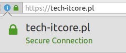 blog tech-itcore.pl dostępny tylko poprzez https
